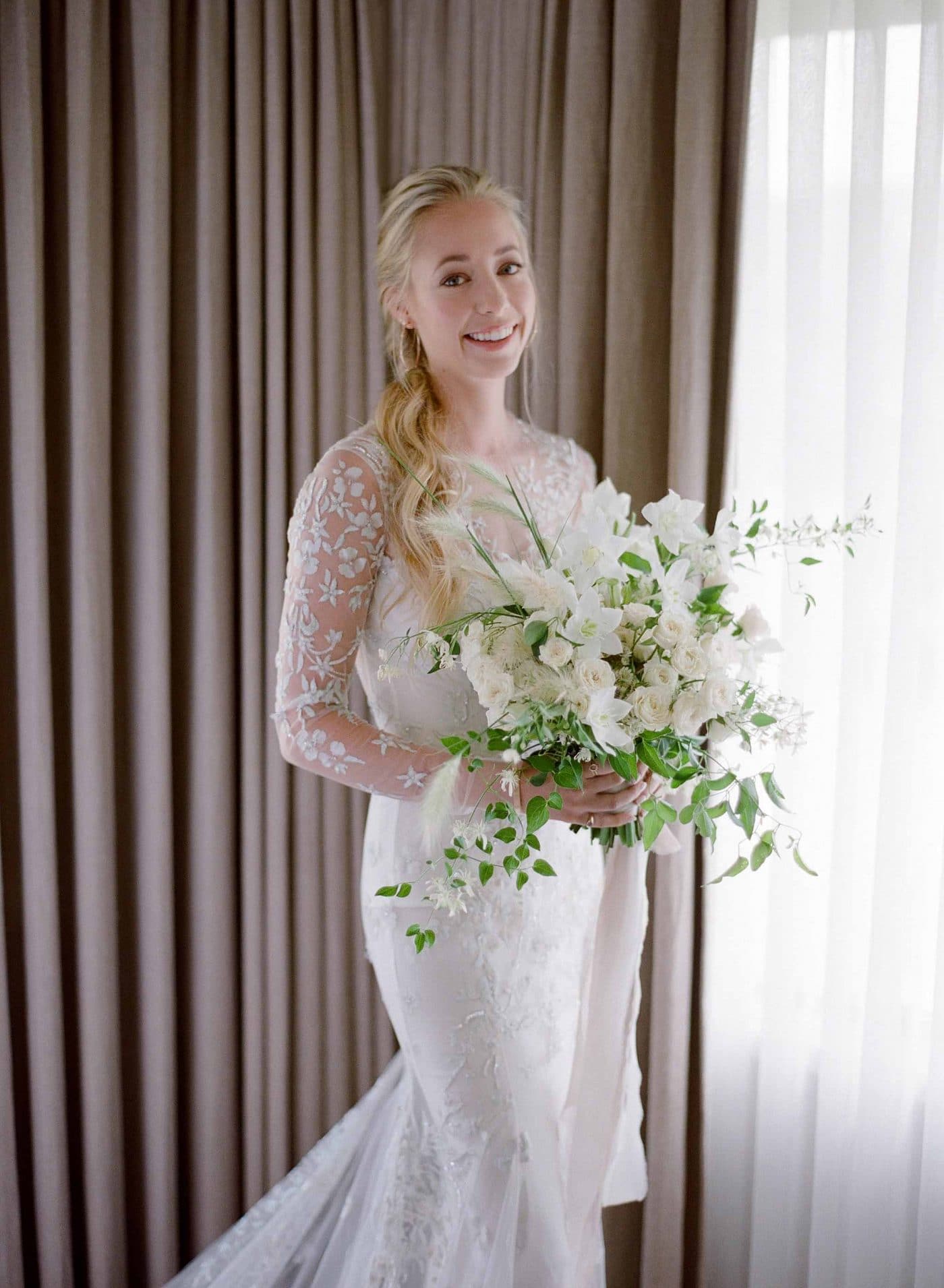 garland ceremony wedding ideas | sarahwinward.com