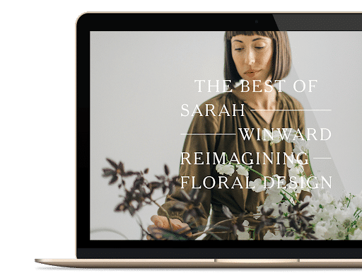 floral design online | sarahwinward.com
