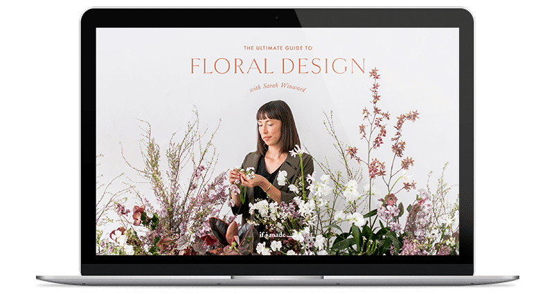 ultimate floral design online course | sarahwinward.com