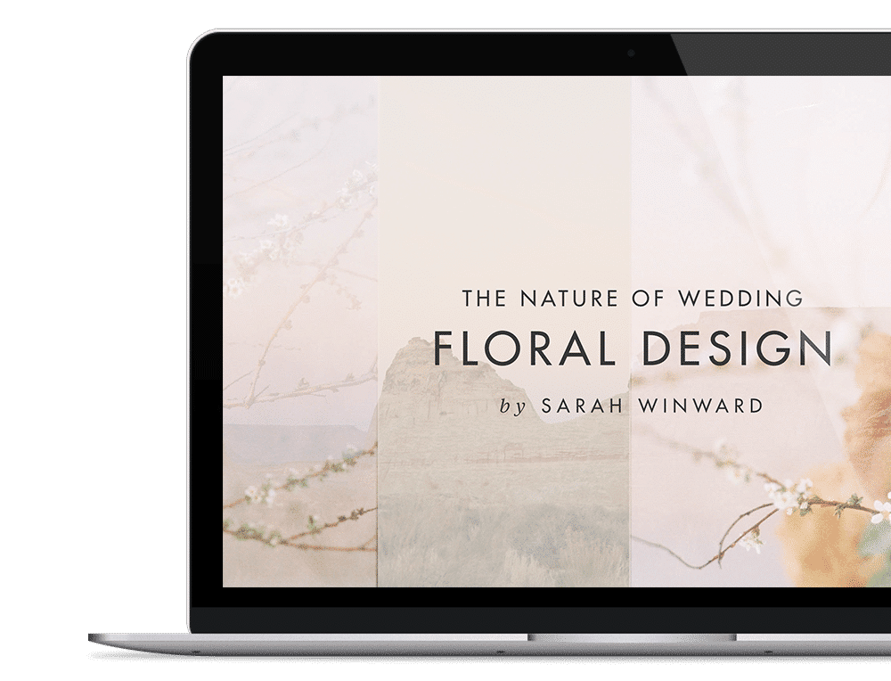 wedding floral design | sarahwinward.com
